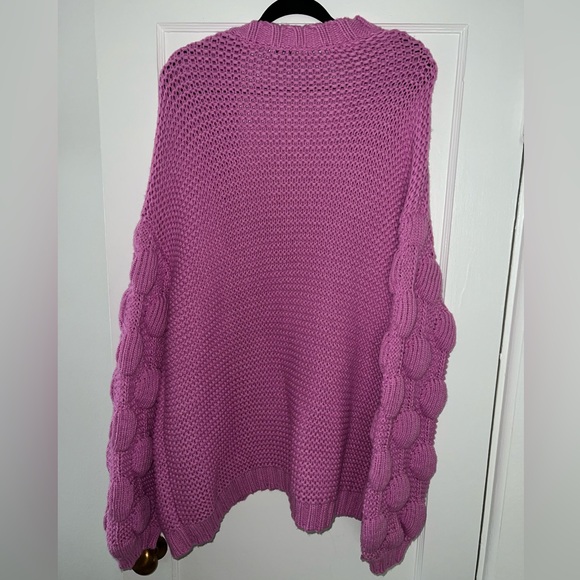 Bubble Sleeve Cardigan - Picture 4 of 4